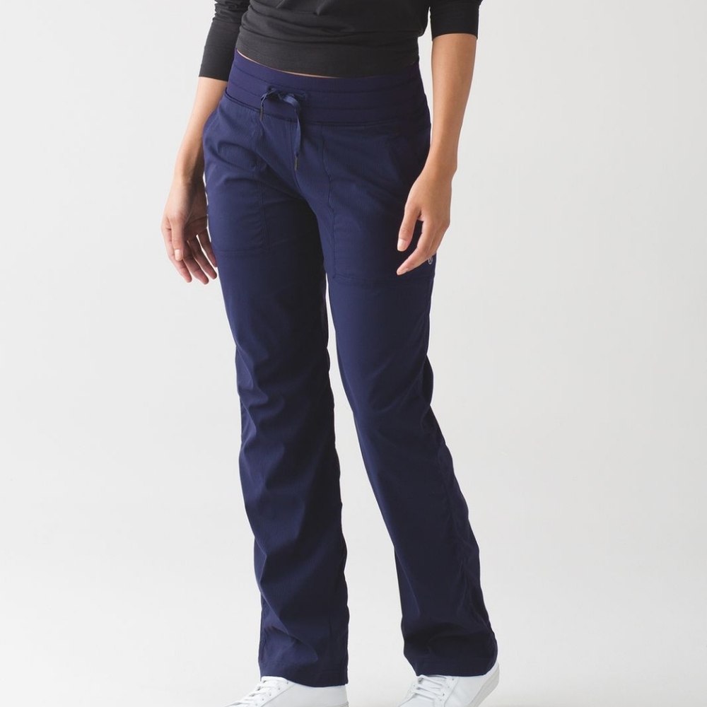Lululemon Studio Pant II *Liner Deep Blue/Purple Like New